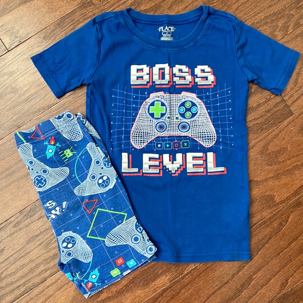 Boys gamer pjs set